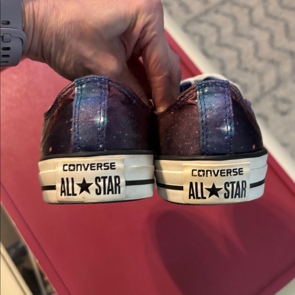 Galaxy Converse Low Top Shoes - Picture 5 of 8